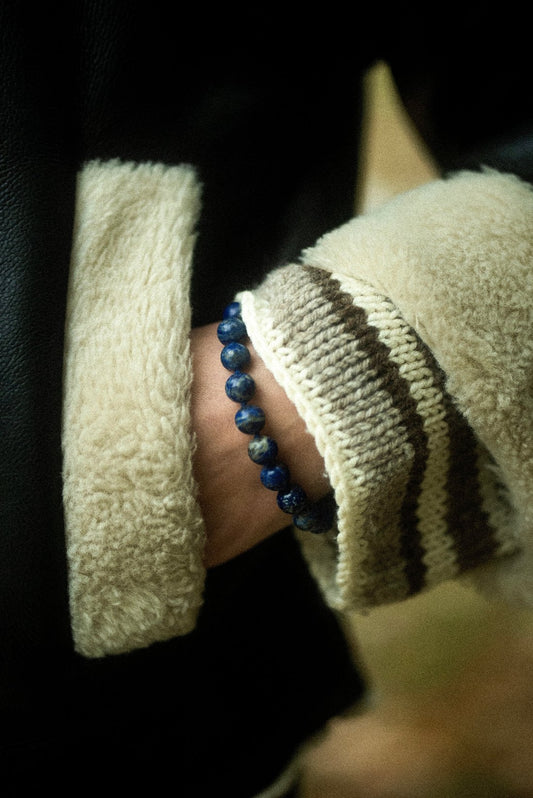Lapis Lazuli Armbånd på arm