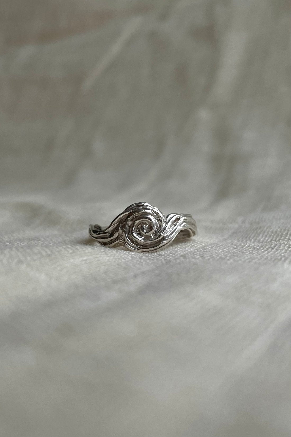 Spiral Sølvring